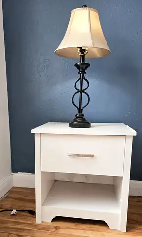 White Bedroom Night Stand