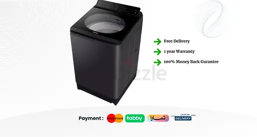 Panasonic 13KG Top Load Washing Machine | 1-Year Warranty  Brand New  Discount
