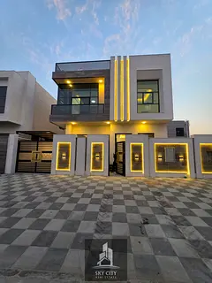 Excellent offer, including registration fees, negotiable price: Luxury villa in Ajman, close to all