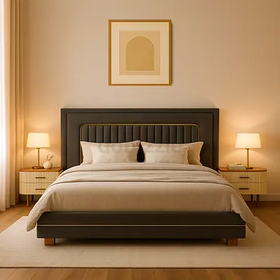 Stylish cozy 160*200 Queen Bed