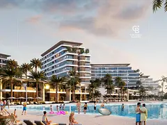 Modern 1BHK | Private Beach &amp; Infinity Pool Access