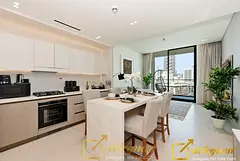 1BR with Burj Al Arab views, Binghatti Phoenix JVC by Deleguest