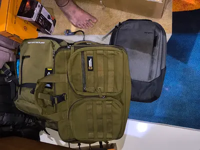 Set of Stylish National Geographic Backpacks