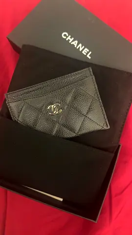 Chanel card holder