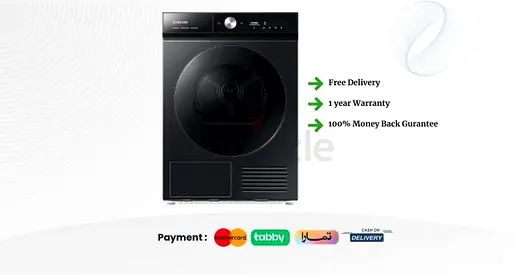 Wash Dryer Machine Samsung Dryer 9kg Heatpump Bespoke