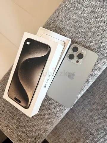 *Apple iPhone 15 Pro – Natural Titanium | 128GB | TDRA Approved*
Condition: Very Good | Single Owner