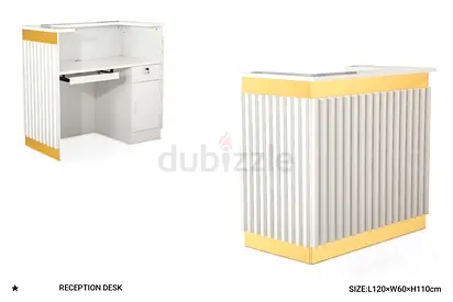 Elegant Reception Desk with Modern Design