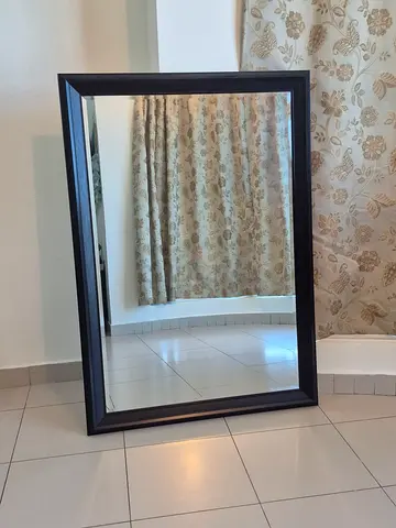 Elegant Full-Length Mirror with Stylish Frame
