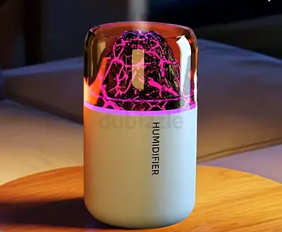 Stylish Aromatherapy Humidifier with LED Light