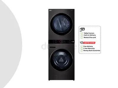 WashTower LG Washing Machine 19/16kg Washer Dryer