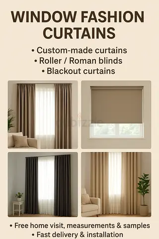 Custom Curtains  Blinds – Free Home Visit