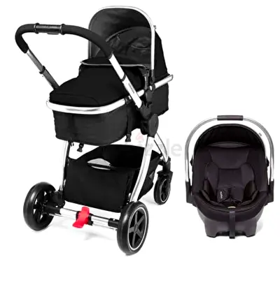 Mothercare baby stroller car seat set