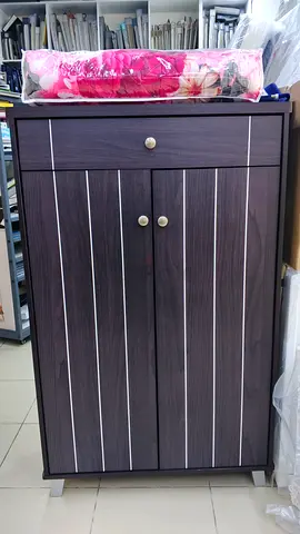 Stylish Modern Cabinet with Striped Design