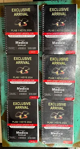 PLAB 1 KEYS 2024 (PLAB/UKMLA)