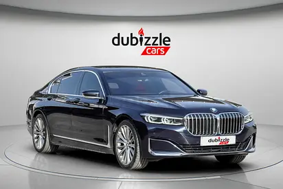AED 1672/month | 2020 BMW 7-Series  | GCC Specs | Ref#399028