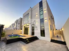 New brand villa with swimming pool for sale including registration fees