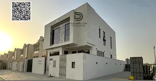 Luxury Villa for Sale in Al Yasmeen – Ajman | Fully Stone-Cladded, 5 Master Bedrooms, 2 Living Hal