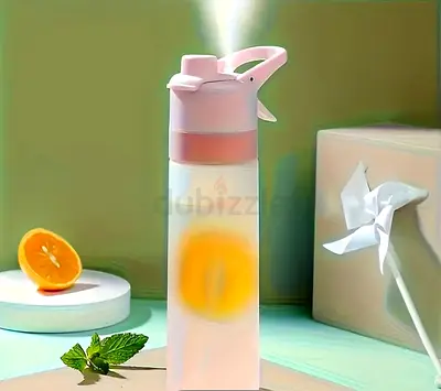 Stylish Pink Water Bottle with Infuser