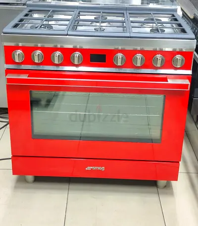 SMEG Latest Model 6 Burners Freestanding (Top Gas Oven Electric) 90×60cm