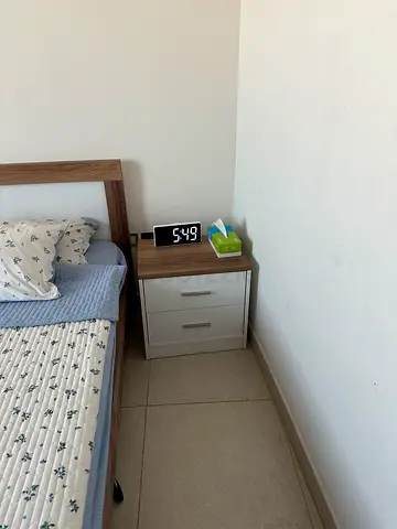 Modern Nightstand with Storage