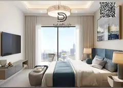 Own a room and a hall with a down payment of only 68 thousand with modern finishes - in the Emirate