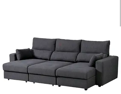 Sofa bed IKEA almost new with adjustable head rest all 3 seats can in and out.