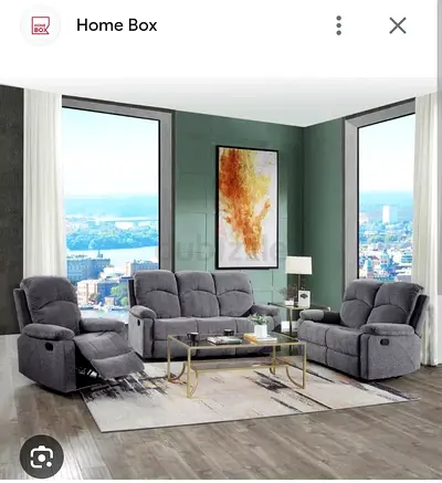 Recliner Sofa 3 seater from Homebox.  Moving out ,selling for just 800 drham