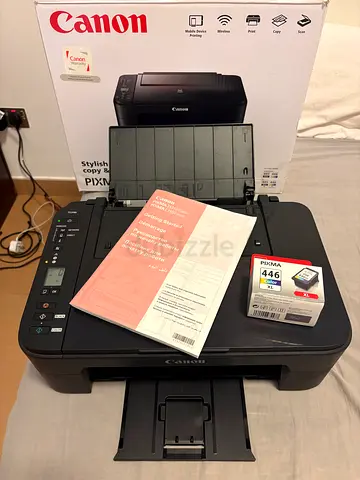 Canon Wireless Printer with Ink