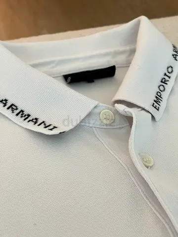 Armani Polo White Shirt - Very Good