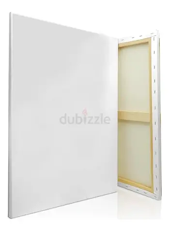 100% Cotton Artist Canvas, Double-Primed Surface for Acrylic, Oil, and Mixed Media