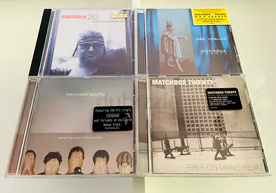 4 Matchbox Twenty Music CD’s