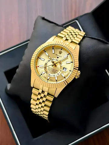 Gold Rolex Skydweller Watch Replica