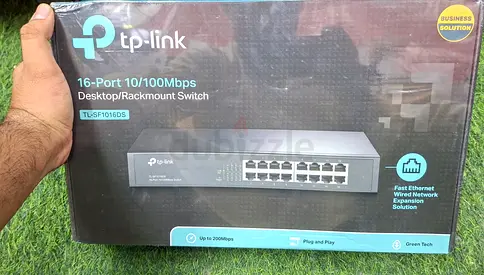 TP-Link TL-SF1016DS 16-Port 10/100Mbps Desktop/Rackmount