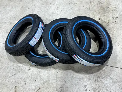 155/80R13 Classic Tyres white line