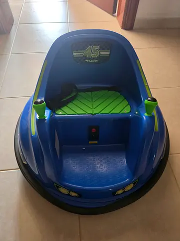 Kids Electric Ride-On Car: Fun Blue Racer
