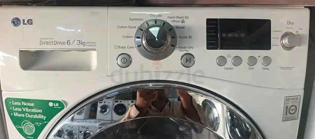 LG Washer and Dryer Combo - Efficient and Space-Saving Solution