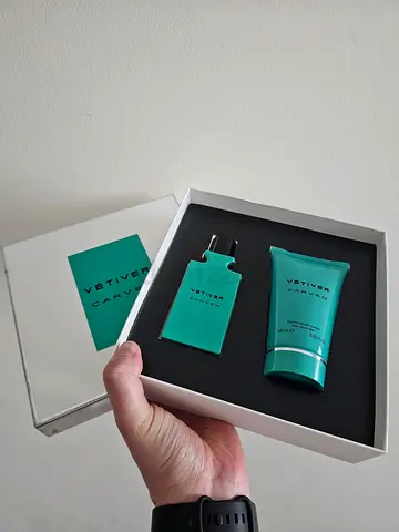 Carven Vetiver Christmas Set. New Year gift