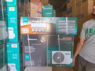 Brand new split ac 1ton with 5 years rotrey compressor and one year parts warranty