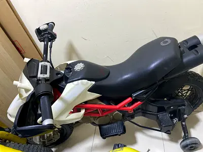 Battery-Powered Childs Motorcycle - Fun Ride-On Toy