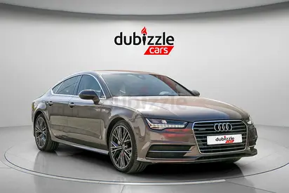 AED 1264/month | 2016 Audi A7 50 TFSI | GCC Specs | Ref#394362