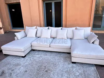 The One u Shape Sofa Beige