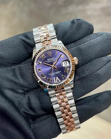 SC Rolex DateJust Purple Two Tone 1-1