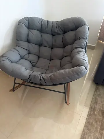 Cozy Gray Lounge Chair for Relaxation