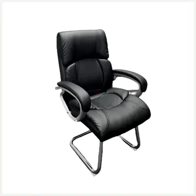 Visitor guest leather chair