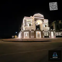 For Sale: Luxury New Classic Corner Villa in Al Helio 2 – Ajman, featuring modern finishes, super 