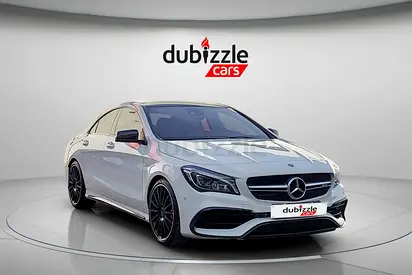 AED 1459/month | 2019 Mercedes-Benz CLA CLA45 | GCC Specs | Ref#399537