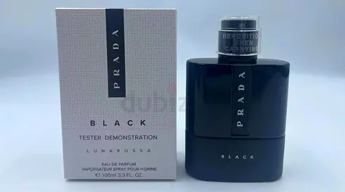 Prada Black Eau de Parfum for Men - 100ml Tester