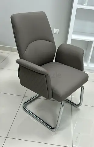 Visitor guest chair leather