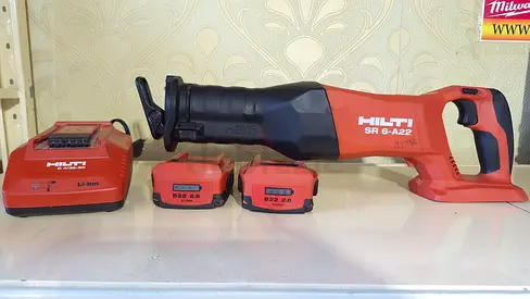 Hilti SR 6‑A22 Cordless Reciprocating Saw Brushless 22v