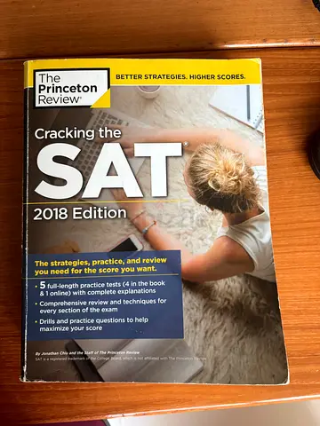 SAT Prep Book - Princeton Review 2018 edition